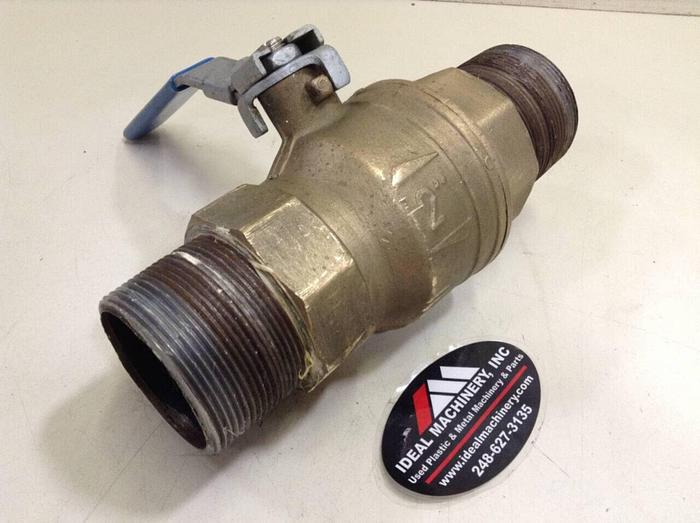 Used RUB INC 2" Ball Valve PN40 MS58 #75846