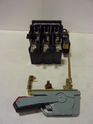 Used ALLEN BRADLEY 30 Amp Disconnect Switch 1494V-DS30 SER A #57405