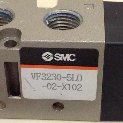 Used SMC Solenoid Valve VF3230-5LO-02-X102 #88719