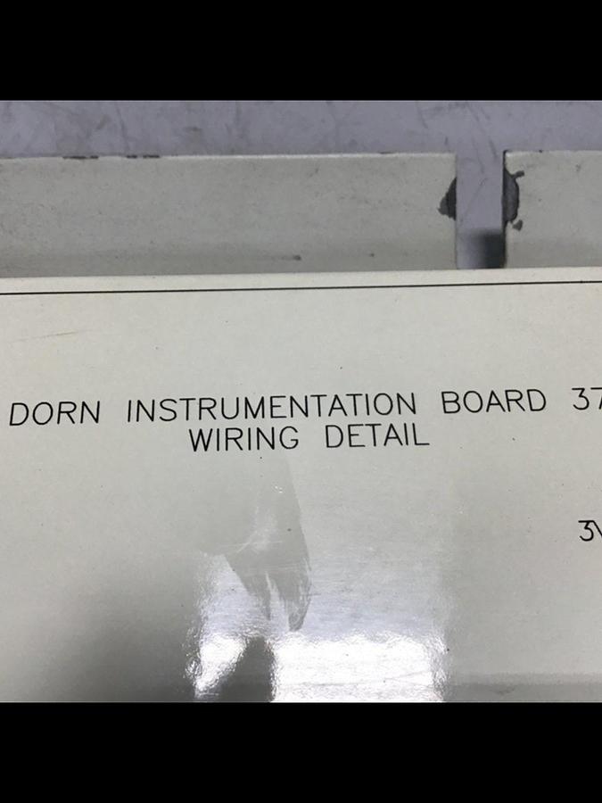 Used VAN DORN Instrumentation Board 370087 USED