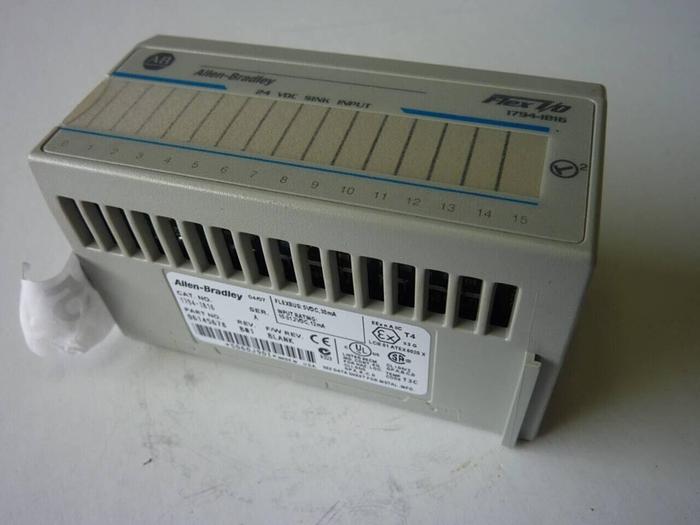 Used ALLEN BRADLEY Input Module 1794-IB16 SER A #50505