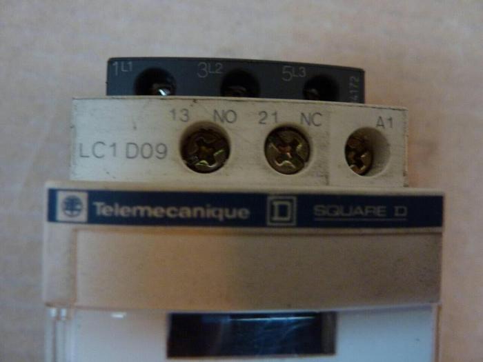 Used SQUARE D Contactor LC1 D09 #24741