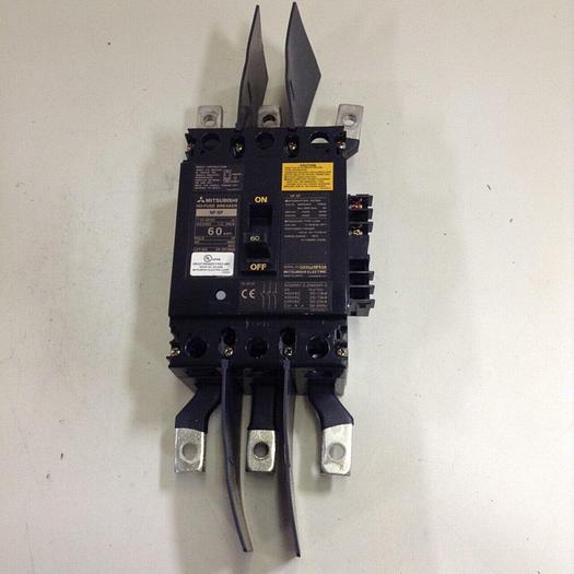 Used MITSUBISHI 60 Amp Circuit Breaker NF-SF3060 #72705