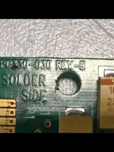 Used VAN DORN Analog Circuit Board 330025 PC330-025 330-025 #145197