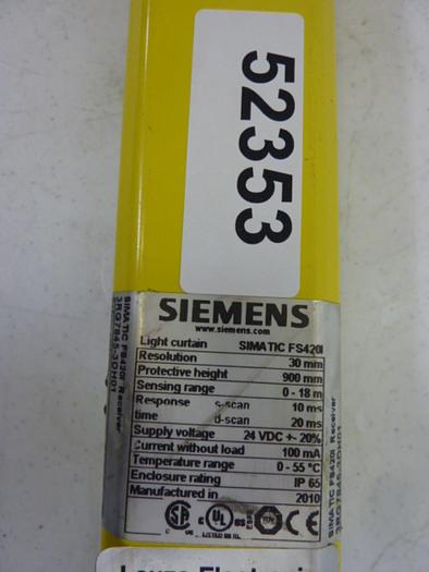 Used SIEMENS Light Curtain Receiver 3RG7845-3DH01 Used