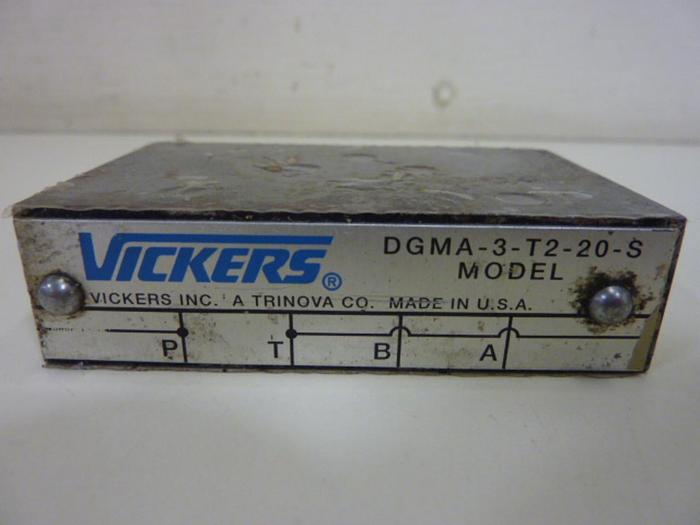 Used VICKERS Valve DGMA3T220S #61706
