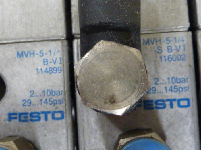 Used FESTO Control Block / Valve Terminal IFB8-02 #52824