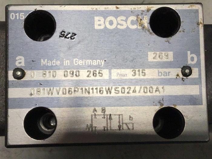 Used BOSCH Valve 0 810 090 265 #138060