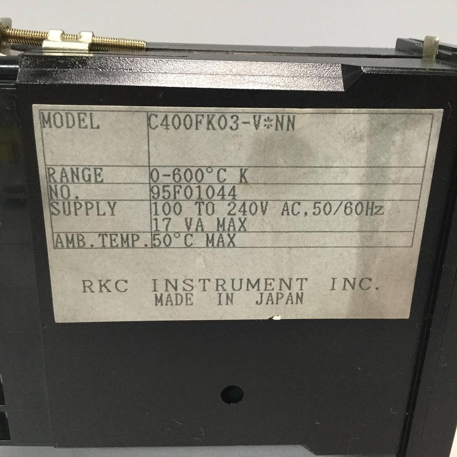 Used RKC Temperature Control REX-C400FK03VNN USED