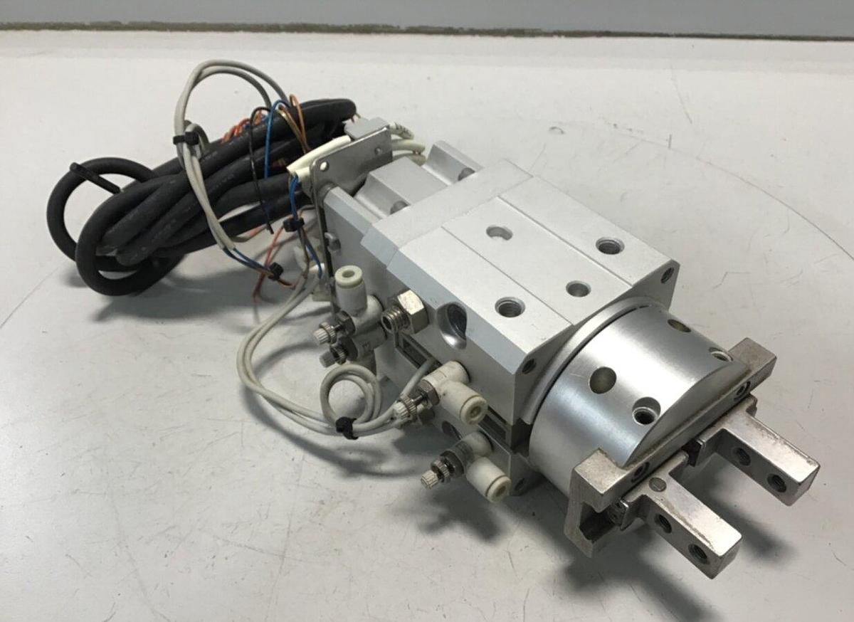 Used SMC Rotary Gripper MRHQ25D-180SX-M-BVL-M-BL-X169 Used