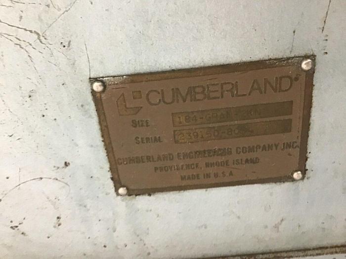 Used CUMBERLAND Grinder 184 GRAN 2KN Used