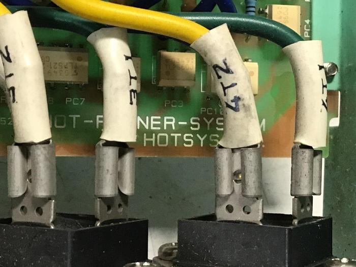 Used HOTSYS Hot Runner Card HOT-RUNNER SYSTEM #119851