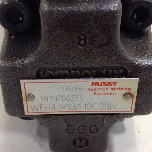 Used HUSKY Valve WEH43P10A18CSBN Used