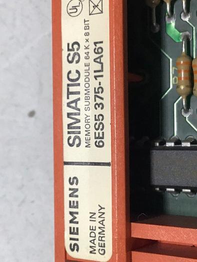Used SIEMENS SIMATIC S5 Memory Submodule 6ES5 375-1LA61 #112246