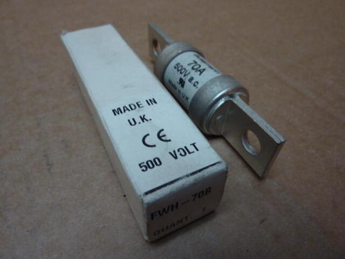 BUSSMANN 70 Amp Fuse FWH-70B #27457