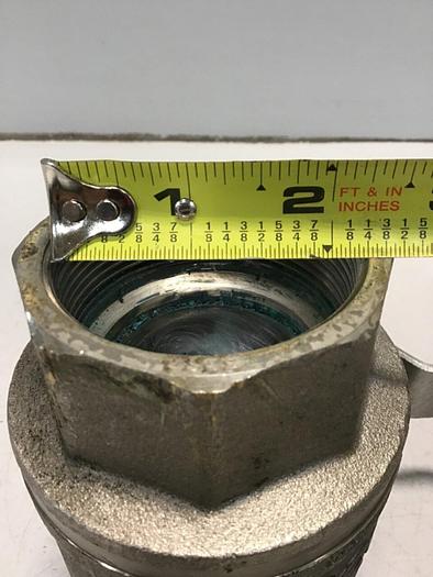 Used LOGIC 2" Stainless Steel Valve DN50 #120417