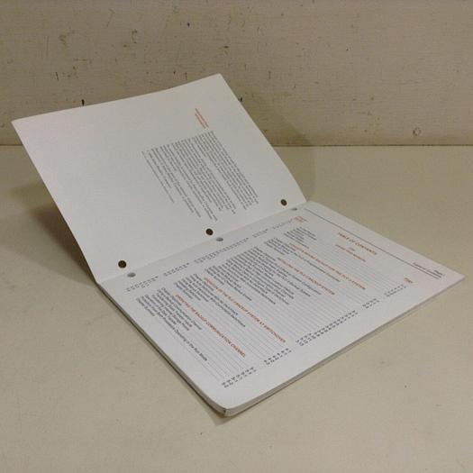 Used ALLEN BRADLEY PLC-3 Programmable Controller Manual 1775-6.3.1 #70861