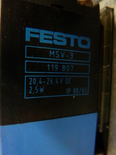 Used FESTO Control Block / Valve Terminal IFB8-02 #52775