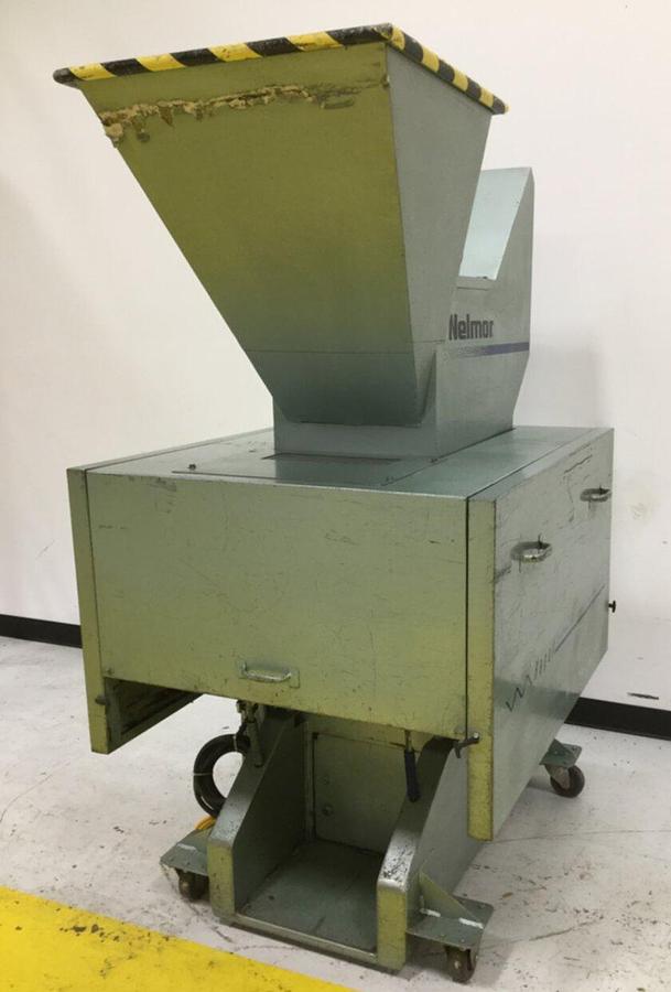 Used NELMOR 5 HP Grinder Granulator RG1012P1 USED
