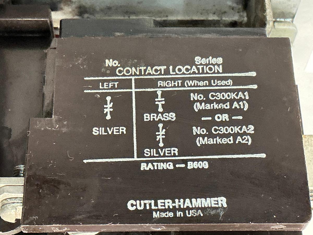 Used CUTLER HAMMER A10DGO