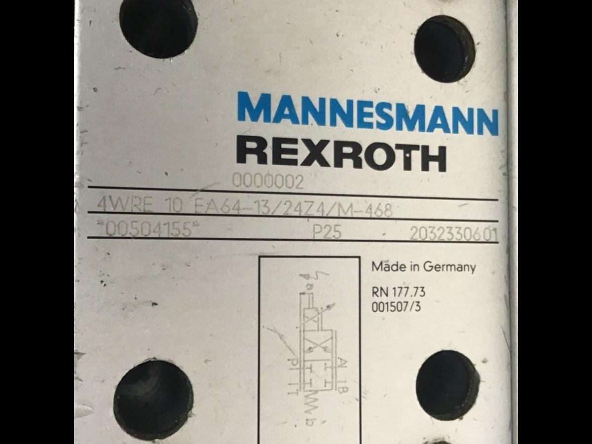 Used MANNESMANN REXROTH Valve 4WRE10EA641324Z4M468 #129642