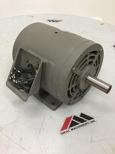 Used TOSHIBA 5 HP Motor B0054DGF2A3 #123128