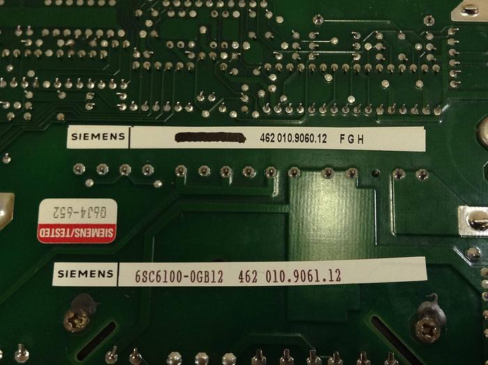 Used SIEMENS Circuit Board Power Supply 6SC6100-0GB12 Used