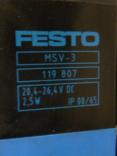 Used FESTO Control Block / Valve Terminal IFB8-02 #52745