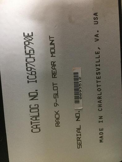 Used FANUC Power Supply 9 Slot Rack IC697CHS790E #108453