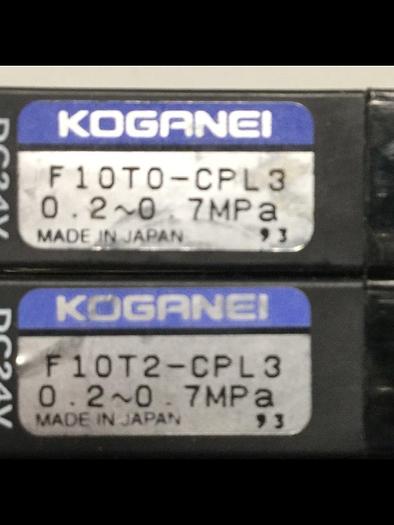 Used KOGANEI Manifold w/ Valves F10M10AJ Used