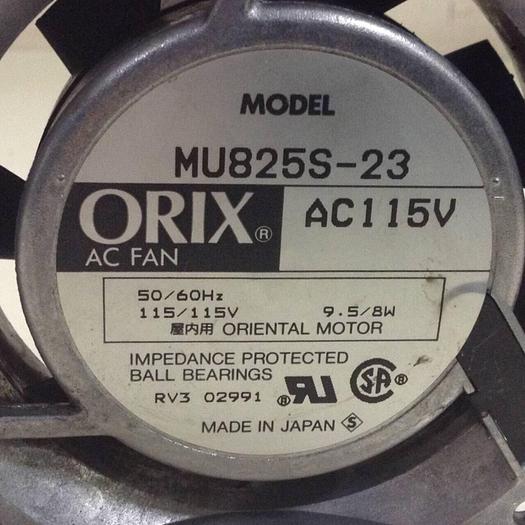 Used ORIX AC Fan MU825S-23 #85371