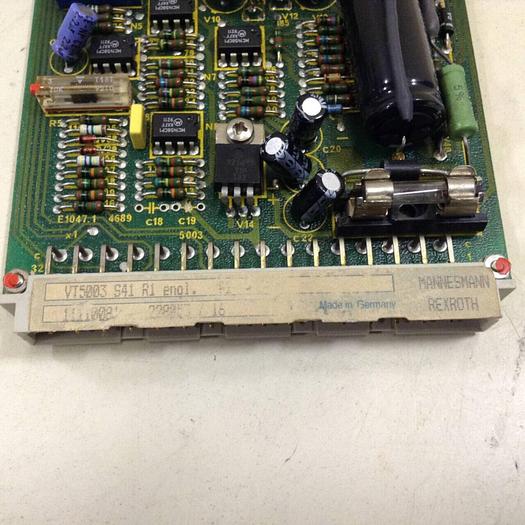 Used REXROTH Proportional Amplifier VT5003 S41 R1 #81721
