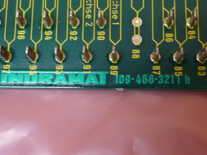 Used INDRAMAT Circuit Board 109-468-3211B #34244