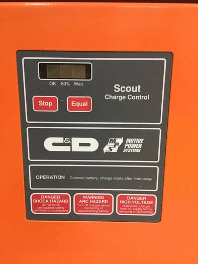 Used C&D TECHNOLOGIES Battery Charger 48 Volt EFR SERIES #93702