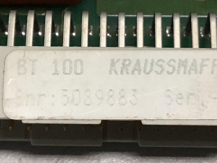 Used KRAUSS MAFFEI Circuit Board BT100 CR100 AE2 5089883 USED