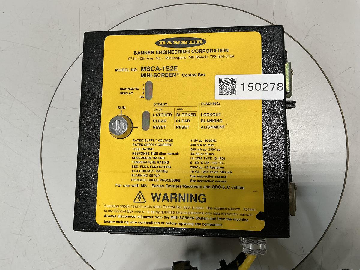 Used BANNER MSCA-1S2E