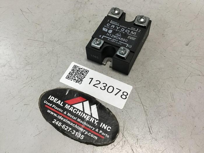 Used CRYDOM Solid State Relay H12WD4890 #123078