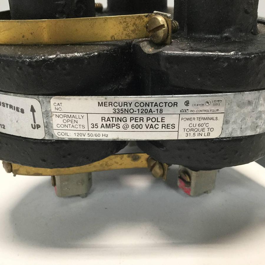 Used MDI Relay Contactor 335NO-120A-18 Used