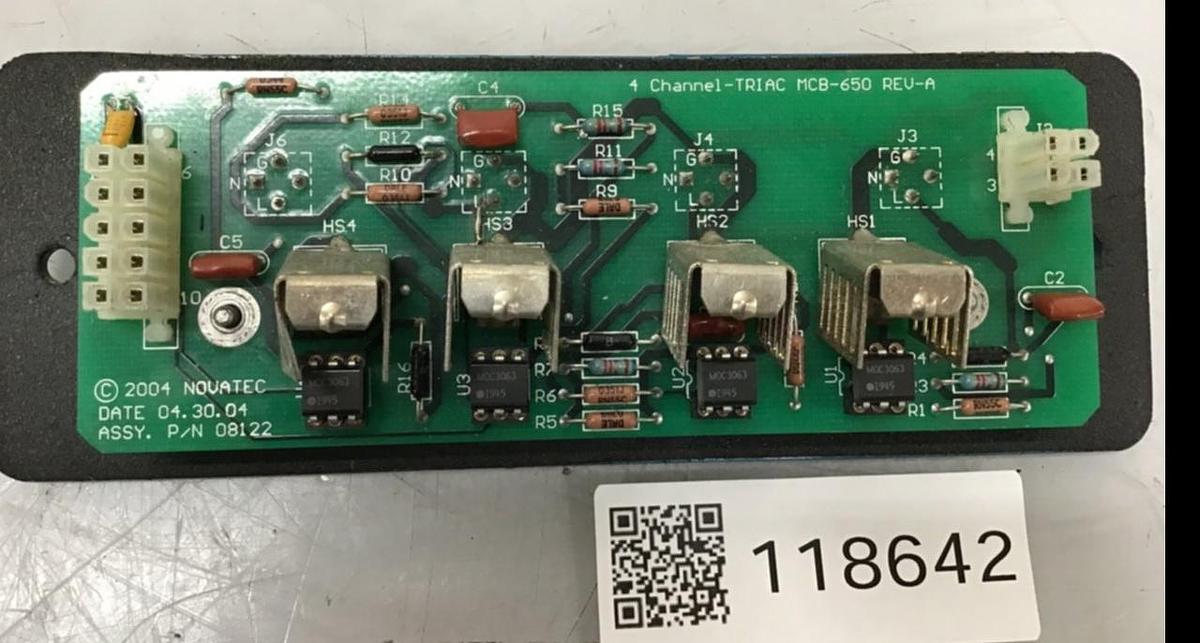 Used NOVATEC Circuit Board MCB-650 USED