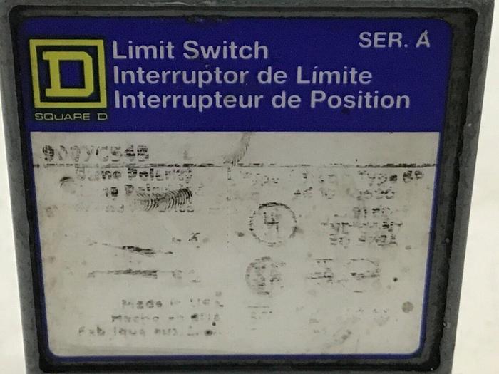 Used SQUARE D Limit Switch 9007-C54B #122147