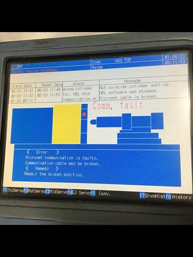 Used JSW Operator Interface Control SYSCOM 1000 #131981