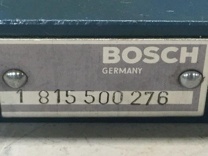 Used BOSCH Valve 1 815 500 276 #102473