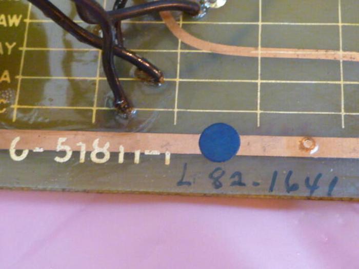 Used RELIANCE ELECTRIC Voltmeter Tester Card 0-51811-1 #34573