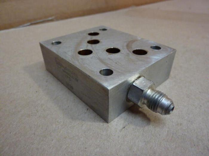 Used SUN HYDRAULICS Manifold ZPS 8ES9 #29663