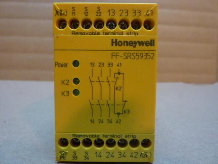 Used HONEYWELL Emergency Stop Module FF-SRS59352 #34877