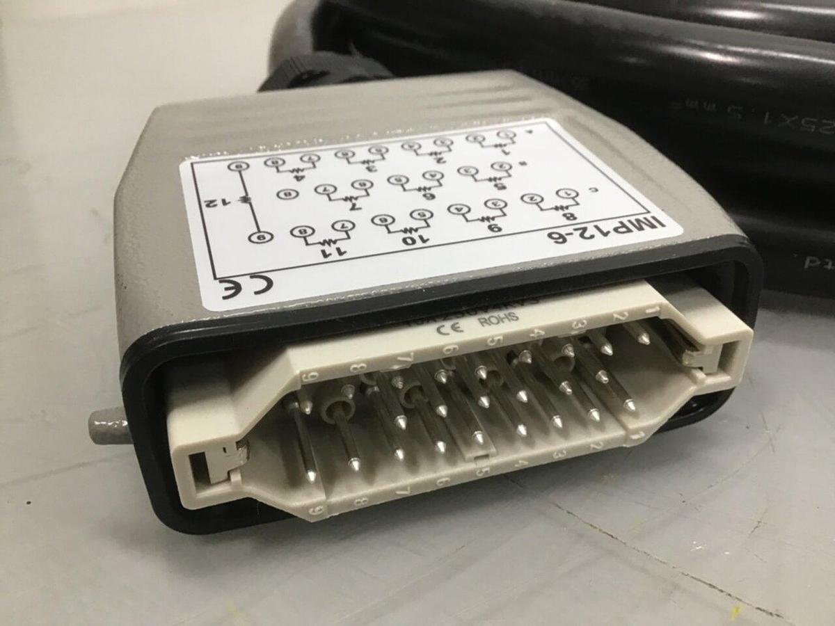 IDEAL MACHINERY 12 Zone Power Cable IMP12-6 NEW