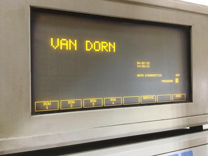 Used VAN DORN OP 398K Pathfinder Control 6ES5 398-OKB12 Used