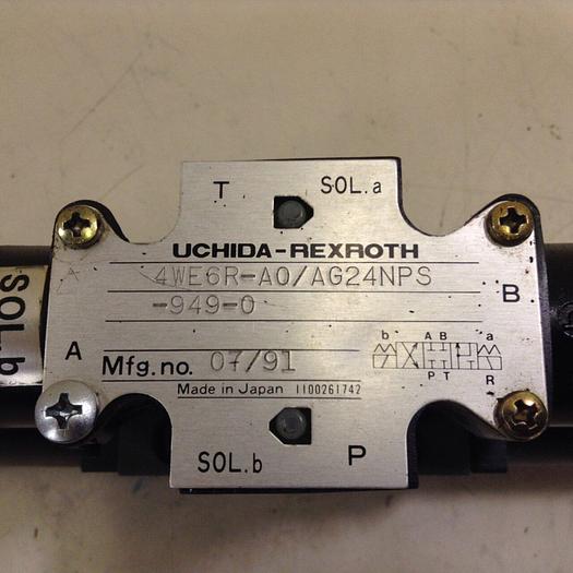 Used REXROTH Valve 4WE6R-A0/AG24NPS-949-0 #82368