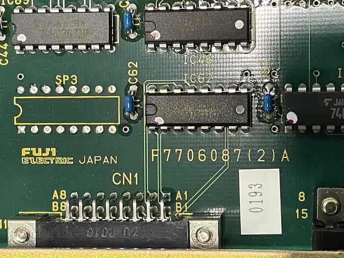 Used FUJI F7706087(2)A Circuit Board Used #146695