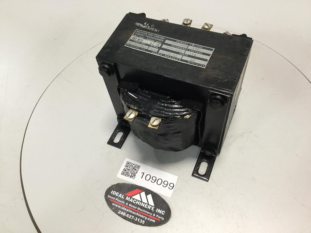 Used ALLEN BRADLEY .500 kVA Transformer 1497-N19 SER A Used
